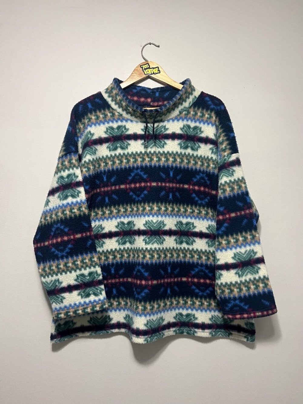 Vintage Aztec Fleece Sweater